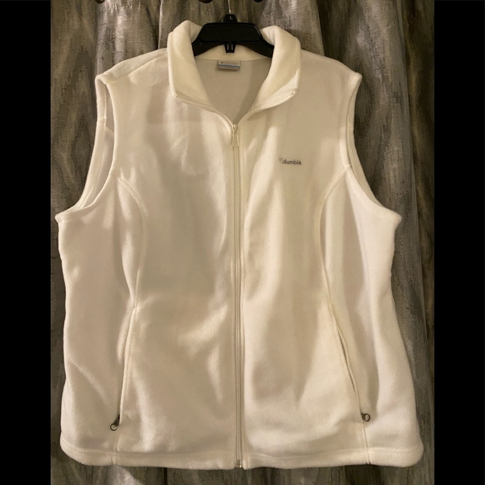 COLUMBIA FLEECE VEST EXCELLENT CONDITION 2X